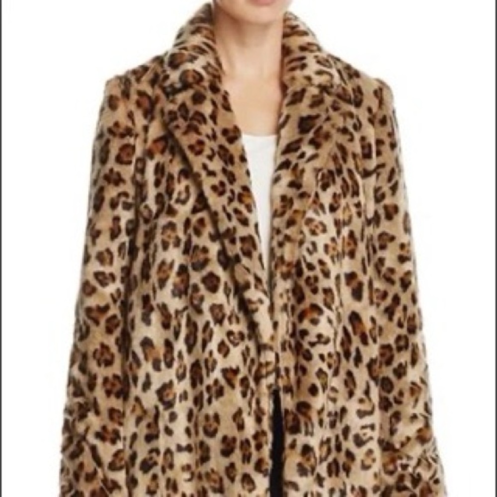 Theory Faux Leopard Relaxed Jacket